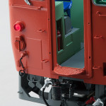 前面貫通扉は開閉可能。 前面貫通扉は開閉可能。