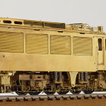 EF62 1次型車のエアーフィルター周り。エアーフィルターはプレスによる打ち抜きです。 EF62 1次型車のエアーフィルター周り。エアーフィルターはプレスによる打ち抜きです。