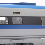 516形。東京方には乗務員室があり、内部には乗務員用の椅子を再現。 516形。東京方には乗務員室があり、内部には乗務員用の椅子を再現。