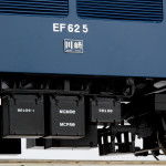 床下機器とナンバープレート類。 床下機器とナンバープレート類。