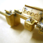 転台ユニット、ロスト原型。※ブレーキハンドル形状は修正の予定です。 転台ユニット、ロスト原型。※ブレーキハンドル形状は修正の予定です。