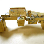 運転台ユニット、ロスト原型。※ブレーキハンドル形状は修正の予定です。 運転台ユニット、ロスト原型。※ブレーキハンドル形状は修正の予定です。