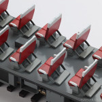 室内。フットレストも再現。 室内。フットレストも再現。