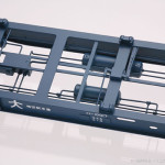 特徴的な魚腹台枠、配管も忠実に再現しました。 特徴的な魚腹台枠、配管も忠実に再現しました。