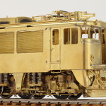 貫通扉開放状態。 貫通扉開放状態。